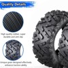 2PC All Terrain UTV ATV Tires 27x9-14, 6PR Mud Tires Tubeless - 4 of 4