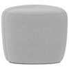 WyndenHall 18" Brea Contemporary Irregular Ottoman - 2 of 4