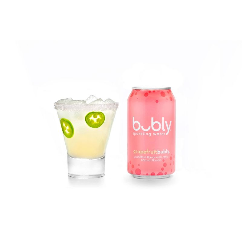 bubly Grapefruit Sparkling Water - 16 fl oz Can, 5 of 6