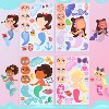 36 Pcs Make a face Stickers for Kids, Make Your Own Summer Sticker Sheets, Party Favors Kids Crafts, Goodie Bags Stuffers for Kids, Classroom Rewards - 3 of 4