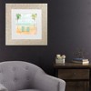 Trademark Fine Art - Dina June Surfs Up IV Live More Matted Framed Art - 2 of 4