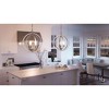 Urban Ambiance Luxury Vintage Chandelier,  24"H x 21-1/4"W,  Galvanized Steel Finish, UHP2213 - 2 of 4
