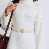 Unique Bargains Adjustable Waist Belt Beige 1 Pc - 2 of 4