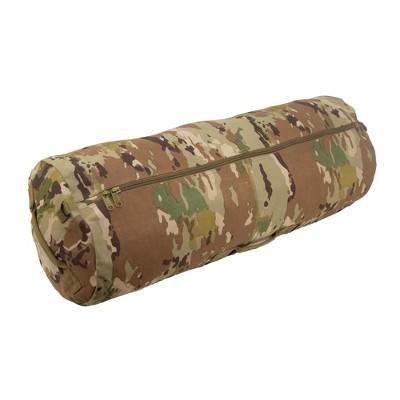Stansport Zippered Canvas Deluxe Duffel Bag - Camo