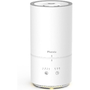 Pharata Humidifier for Bedroom, 4L Cool Mist Humidifier with Essential Oil Diffuser for Home, Plant, Ultrasonic Humidification, Auto Shut-Off - 1 of 1