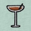 Dalix Espresso Martini Embroidered Lightweight Relaxed Jersey Tee Summer Cute Food Womens - 2 of 4