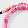 Teacher Pencil Top Knot Headband - Pink - 3 of 3