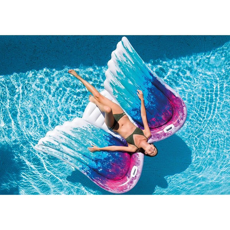 Intex Angel Wings Mat Inflatable Pool Float 61in X 85in, 3 of 4