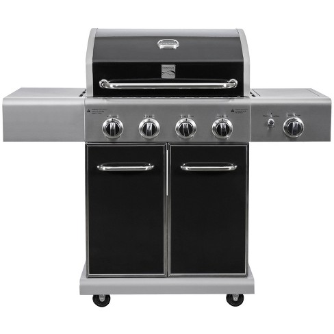 Kenmore 4 burner Gas Bbq Propane Grill With Side Burner Pg 40409s0lb Black Outdoor Cooking Patio Barbecue Target