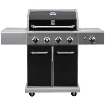 Kenmore 4-Burner Gas BBQ Propane Grill with Side Burner