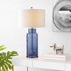 Bottle Glass Lamp - 29 Inch Height - LIT4157 - Blue - Safavieh - 4 of 4