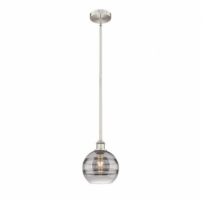 Rochester - 1 Light Stem Hung Mini Pendant In Industrial Style-9.38 Inches Tall and 8 Inches Wide