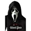 Fun World Ghostface Adult Halloween Costume Mask with Shroud One Size Fits Most - 2 of 2