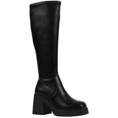 Women's Chantal Platform Elastic Knee-High Boots
