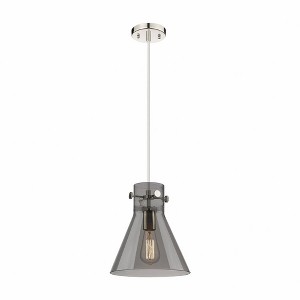 Newton Cone - 1 Light Pendant In Industrial Style-11 Inches Tall and 10 Inches Wide - 1 of 1