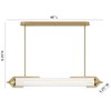 Eurofase Lighting Espada 1 - Light Chandelier in  Gold - 2 of 3
