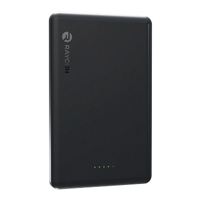 Raycon® The Magic Power Portable Power Pack, Slim, 5,000 mAh, RAPBAN100-23E-BLA in Black