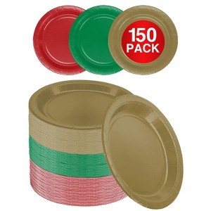 SparkSettings Disposable Paper Dessert Plates 6 3/4 Inches - 1 of 4