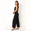 Petal and Pup Womens Iris Jumpsuit - Black S - 2 of 4