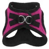 Voyager Step-In Plush Dog Harness for Small and Medium Dogs, Quited Plush, Rose Red, XL - 2 of 3