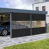 Covers&All Outdoor Clear Panel Curtain, Outdoor Curtains for Patio, Waterproof & Weather Resistant Tarp - 4 of 4