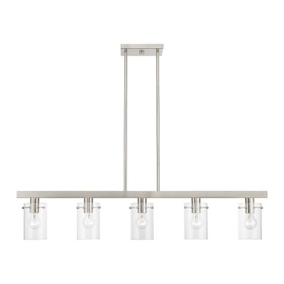 Livex Lighting Munich 5 - Light Chandelier in  Brushed Nickel