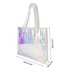 Unique Bargains Holographic Edged Reusable Gift Bag 1 Pc - 3 of 4