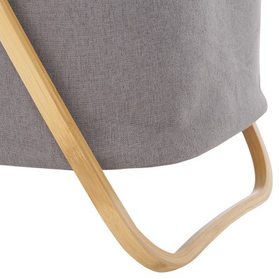 Quinne Laundry Basket - Natural/Grey - Safavieh