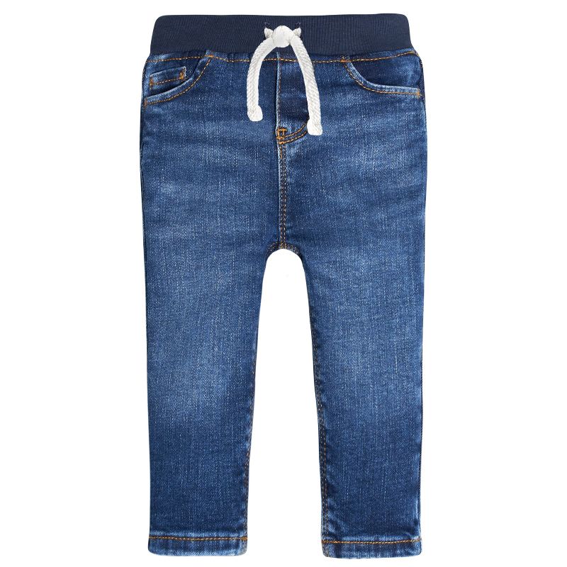 Gerber Infant Denim Rib Waist Skinny Jeans, 1 of 10