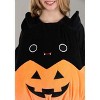HalloweenCostumes.com Emily the Bat Kids Costume Large, Orange/Black - 3 of 4