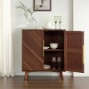 Art Leon 2-Door Wood Sideboard with Storange - 2 of 4