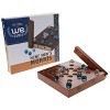WE Games Nine Men's Morris Wooden Travel Game with Marbles - 5 inch Travel Size - 2 of 4