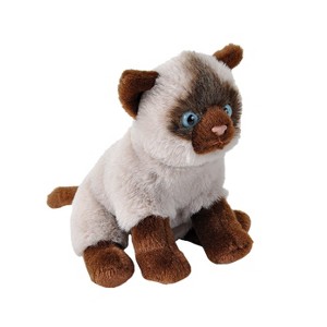 Wild Republic Pocketkins Eco Siamese Stuffed Animal, 5 Inches - 1 of 1