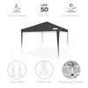 Best Choice Products 10x10ft Pop Up Canopy Outdoor Portable Adjustable Instant Gazebo Tent w/ Carrying Bag - 4 of 4