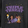 Women's - Disney - Triple Threat Asha & Star Lightweight French Terry Wide Neck Long Sleeve Shirt - 2 of 4