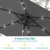 Sonkuki 7.5 ft Outdoor LED Solar Lighted Patio Market Umbrella w/ Push Button Tilt - 4 of 4