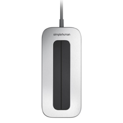 Brushed Stainless Steel UV-C Phone Sanitizer Station