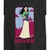 Girls' - Disney Princess - Mulan Full Body Portrait Fitted Short Sleeve Graphic T-Shirt - 2 of 4