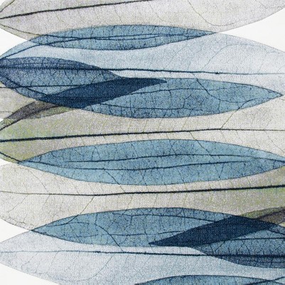ivory/blue green