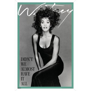 Trends International Whitney Houston - Didn't We Almost Have It All Framed Wall Poster Prints - 1 of 4