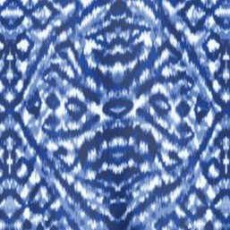 blue aztec ikat