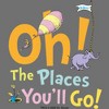 Infant's Dr. Seuss The Places You'll Go  Bodysuit - Athletic Heather - 12 Months - 2 of 3