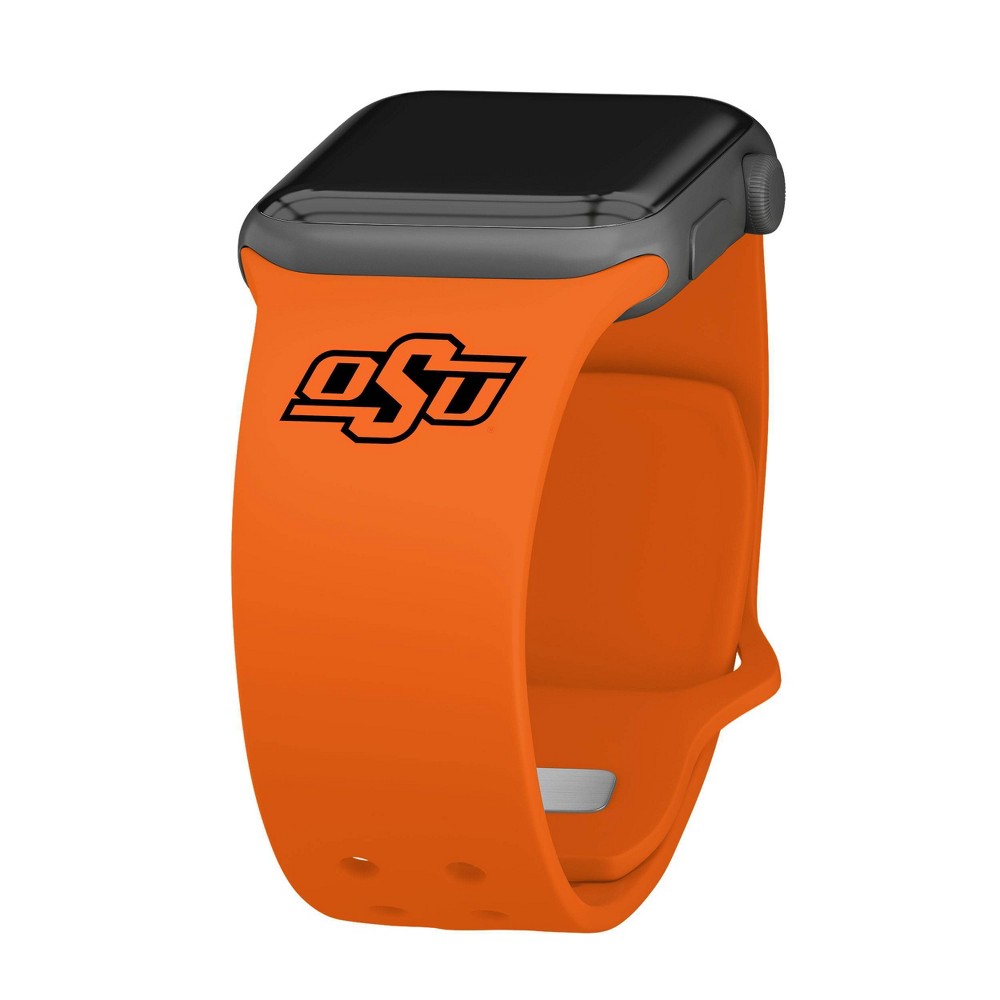 Photos - Watch Strap NCAA Oklahoma State Cowboys Silicone Apple Watch Band 42/44/45/49mm