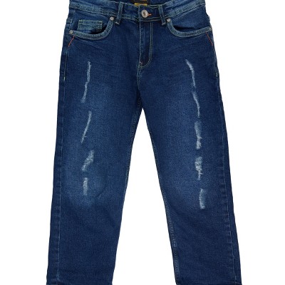 RAW X Kids and Toddlers Boys Distressed Stretch Denim Jeans