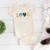 The Juniper Shop Love With Animal Letters Baby Bodysuit - 2 of 2