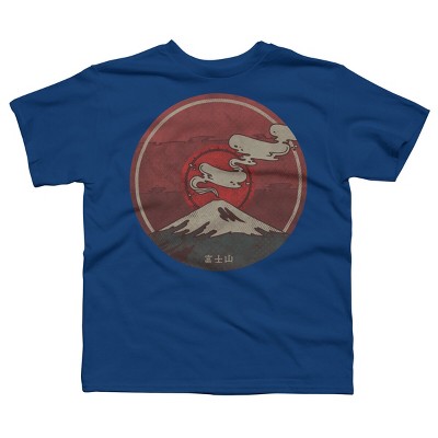 Boy's Design By Humans Fuji By againstbound T-Shirt