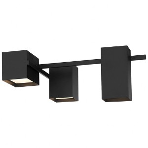 Access Lighting Madrid 1 - Light Flush Mount in  Matte Black - 1 of 2
