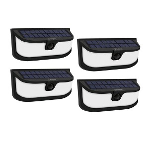 1200 Lumen Solar LED Motion Activated Wall Lights – 4-Pack - 1 of 4