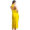 Azzul Swimwear Mandy Cut-Out Twist Front Halter Dress Luxury Efortless Glamour from Beach to Dinner - 3 of 4