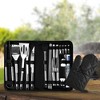 Cheer Collection 28-Piece Stainless Steel BBQ Grilling Utensil Set with Protective Storage Case - 2 of 4
